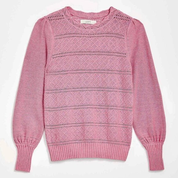 LOFT Sweaters - 🌸LOFT Pointelle Sweater